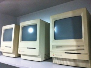 Classic Macintosh Computers on Display